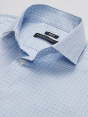 Classic Fit Small Plaid Dress Shirt