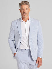 Modern Fit Seersucker Suit Jacket