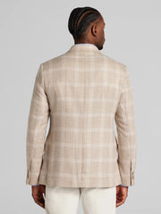 Classic Fit Plaid Sport Coat