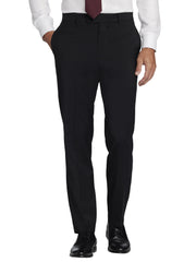 American Bespoke Modern Fit Wool Flat Front Suit Pants