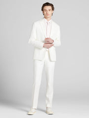 Slim Fit Linen Blend Suit