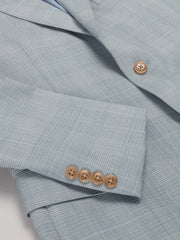 Modern Fit Plaid Suit