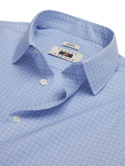 Modern Fit Performance 4-Way Stretch Plaid Dress Shirt