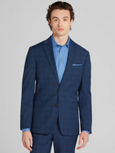 Slim Fit Plaid Suit Jacket