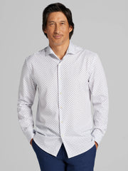 CHILLFLEX Modern Fit 4-Way Stretch Button Up Shirt