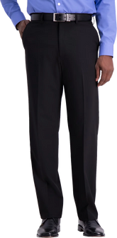 J.M. Haggar™ Performance 4-Way Stretch Classic Fit Flat Front Dress Pant