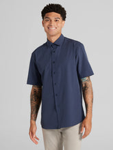 CHILLFLEX Modern Fit Short Sleeve 4-Way Stretch Button Up Shirt