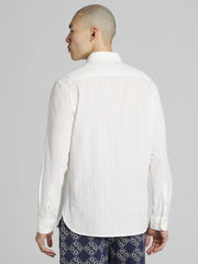 Modern Fit 100% Cotton Button Up Shirt
