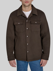 Shacket with Sherpa Lining