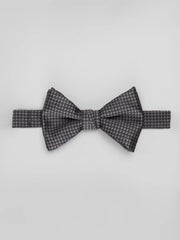 Tonal Houndstooth Pre-Tied Bow Tie