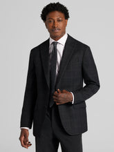 CHILLFLEX Modern Fit Windowpane Plaid Sport Coat