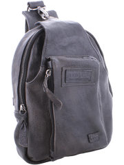 Beau Leather Convertible Crossbody Bag