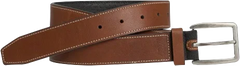 Stitched Casual Leather Belt