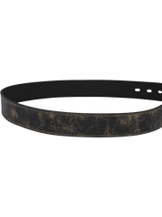 Meander Distressed Leather Belt