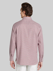 Classic Fit Plaid Button Up Shirt