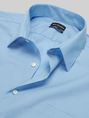Athletic Fit Solid Poplin Dress Shirt