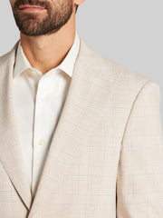 Modern Fit Plaid Suit