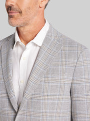 Modern Fit Plaid Sport Coat