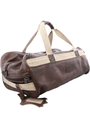 Raslan Leather Duffle Bag
