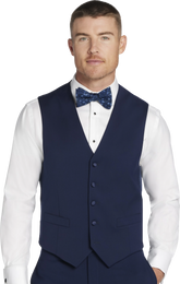 Slim Fit Premium Wool Blend Tuxedo Vest