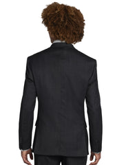 Slim Fit Wool Blend Peak Lapel Suit jacket
