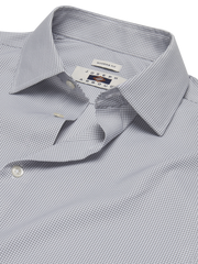 Modern Fit Performance Micro Grid Dress Shirt