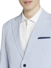 Modern Fit Seersucker Suit