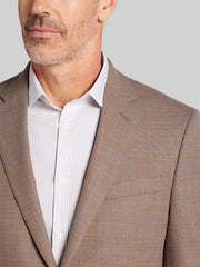 Classic Fit Plaid Suit