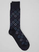 Diamond Geo Dress Socks, 1-Pair
