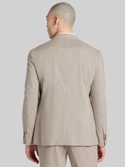 Slim Fit Stripe Suit Jacket
