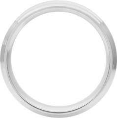 8mm Stainless Steel Wedding Band