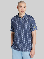 Regular Fit Mini Drinks Short Sleeve Golf Polo