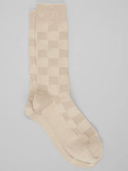 Solid Textured Socks, 1-Pair