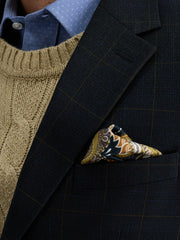 Tailored Fit Plaid Sport Coat