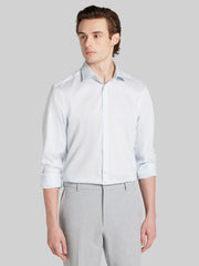 Slim Fit Stripe Supima Cotton Dress Shirt