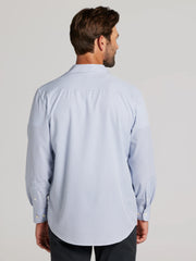CHILLFLEX Modern Fit 4-Way Stretch Button Up Shirt