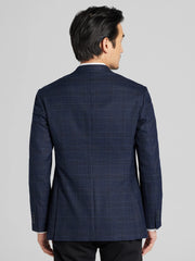 Modern Fit Plaid Sport Coat
