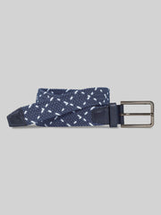 Woven Stretch-Knit Belt