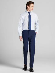 Modern Fit Four-Way Stretch Open Stripe Dress Shirt