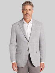 Modern Fit Plaid Sport Coat
