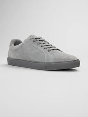 Plain Toe Suede Sneakers