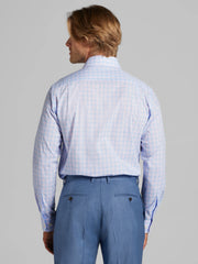 Slim Fit Tattersall Plaid Dress Shirt
