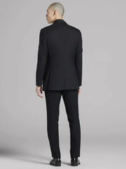 Black Notch Lapel Suit