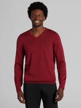 Merino Wool V-Neck Sweater