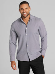 CHILLFLEX Modern Fit 4-Way Stretch Button Up Shirt
