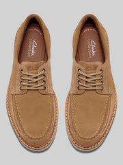 Weltridge Casual Moc Toe Suede Oxfords