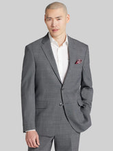Classic Fit Plaid Suit Jacket