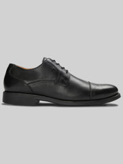 Duke Leather Lace-up Cap Toe Oxfords