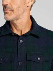 Plaid Flannel Overshirt