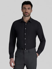 Smart Wash Classic Fit Solid Color Dress Shirt